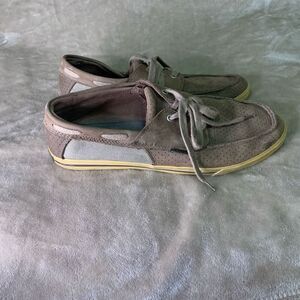 Gotcha Richmon Mens Size 12 Leather Boat Deck Shoes‎ Slip On Loafers Tan Brown